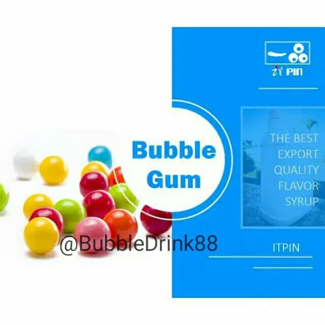 

Itpin Syrup Bubble Gum / Sirup Permen Karet Premium
