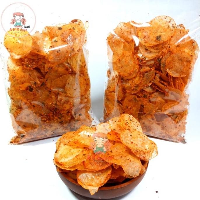 

SALE! KERIPIK KACA PEDAS 1KG / KRIPIK KACA PEDAS DAUN JERUK - AHR JAYA SNACK