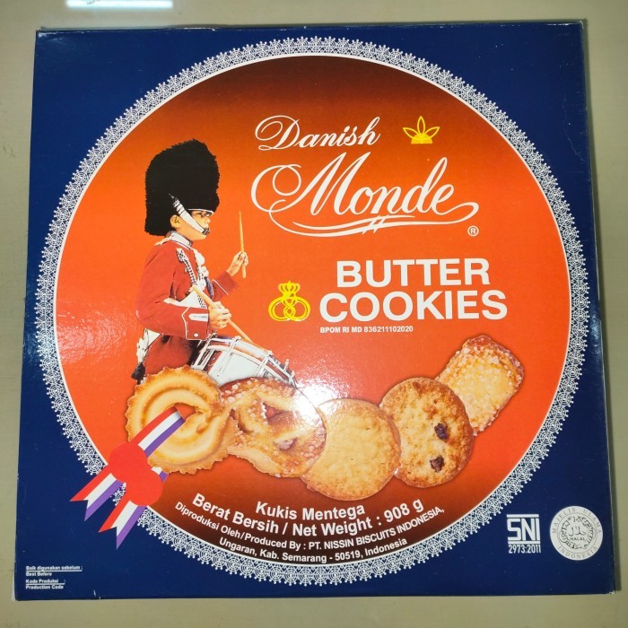 

MONDE DANISH BUTTER COOKIES 908GR