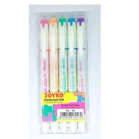 

ATK Highlighter JOYKO HL46 isi 5 Mixed Color