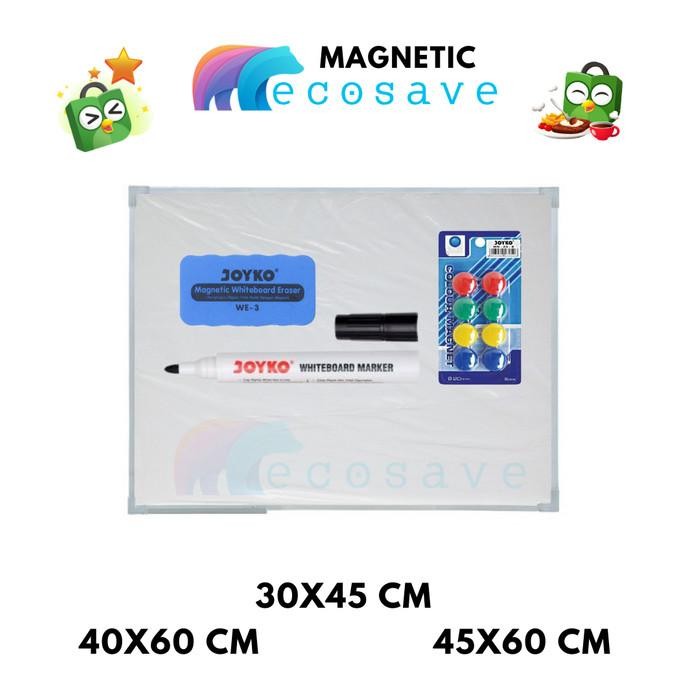 

White Board SAKANA 45x30 cm - Papan Tulis Whiteboard 45 x 30cm Kecil