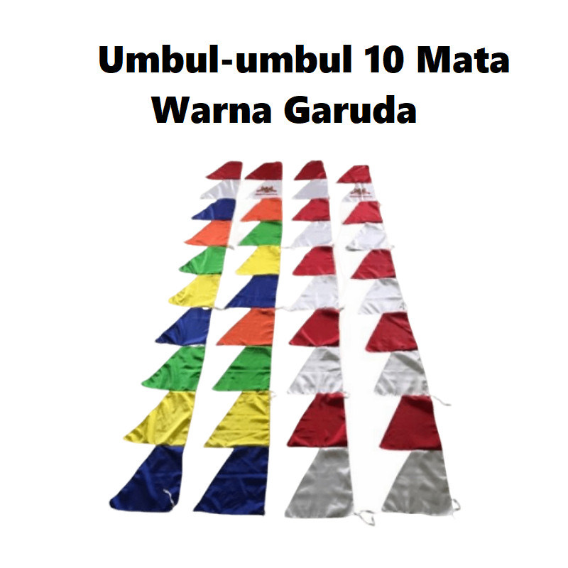

Umbul-umbul 10 Mata Warna Garuda