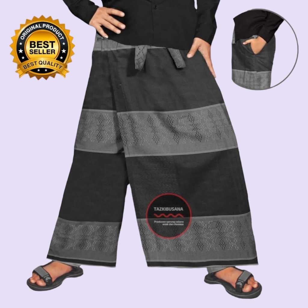 Sarung Celana Santri Pondok Taraweh Model Rok Remaja Kekinian Jumbo Sarcel Sercel Tka Tpa Bocah Musl
