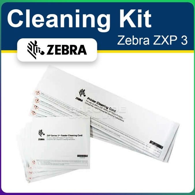 Cleaning Kit Id Card Printer Zebra Zxp Series 3 | Zxp3 | Zxp 3