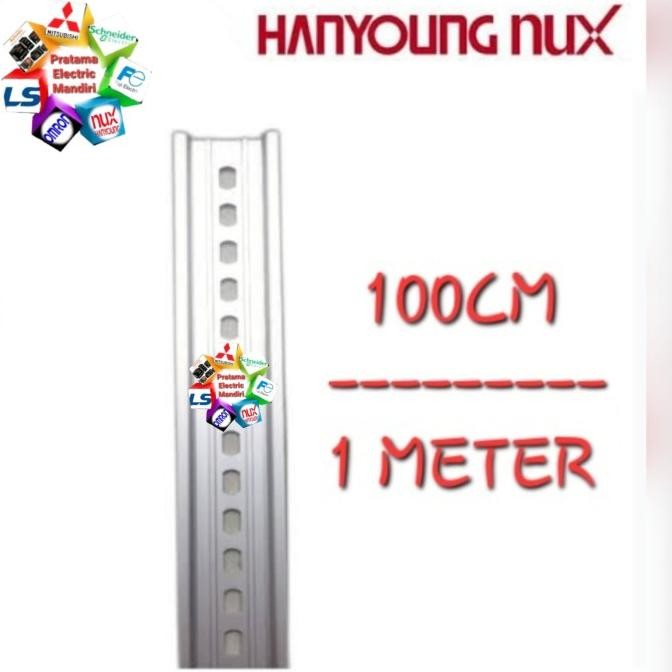 terbaru hanyoung nux rel mcb din rail alumunium hybt-01 hy bt01 bt-01 1 fungsi