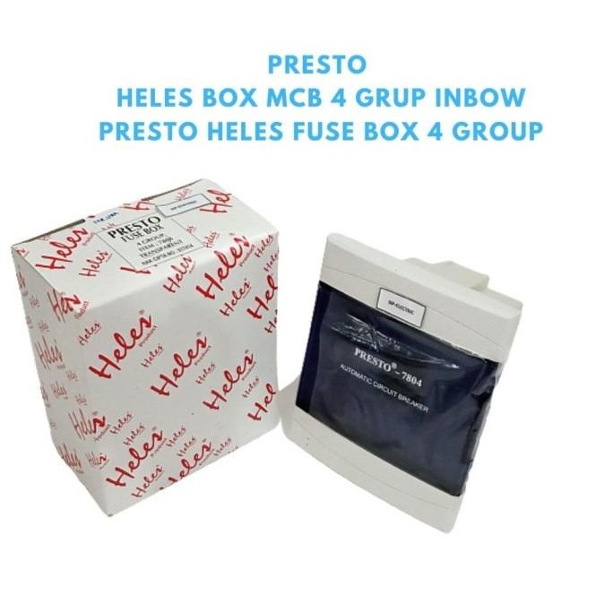 terbaru box mcb presto 4 grup