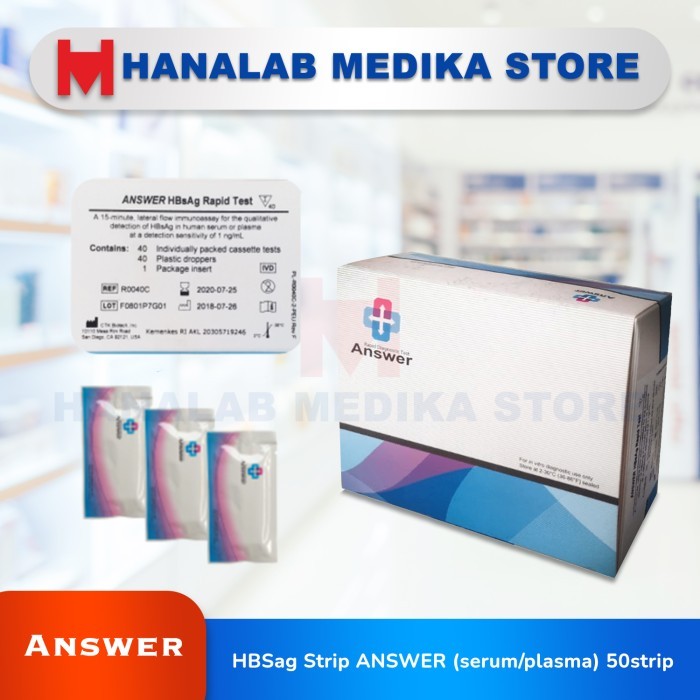 HBSag Strip ANSWER (serum/plasma) 50strip