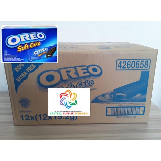 

NOS OREO SOFT CAKE [16GRM /144 PCS / 1 KARTON ]