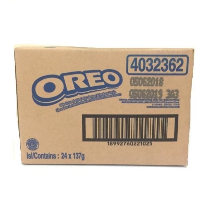 

Ele Oreo Roll Vanilla 137 Gram / Karton