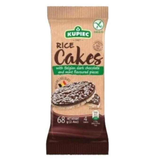 

MIT KUPIEC RICE CAKES WITH BELGIAN DARK CHOCOLATE & NT FLAVOURED [68 GR]