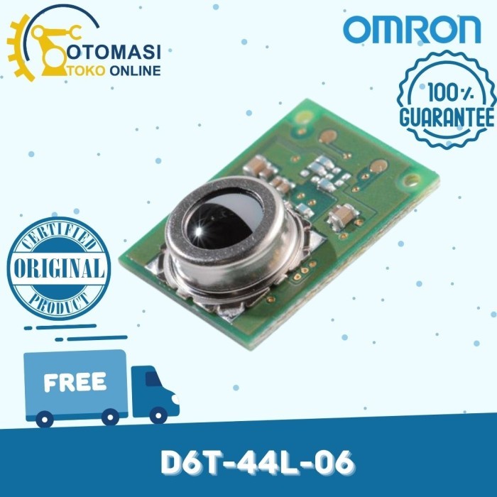 

Omron Thermal Sensor D6T-44L-06 dan D6T-HARNESS-02