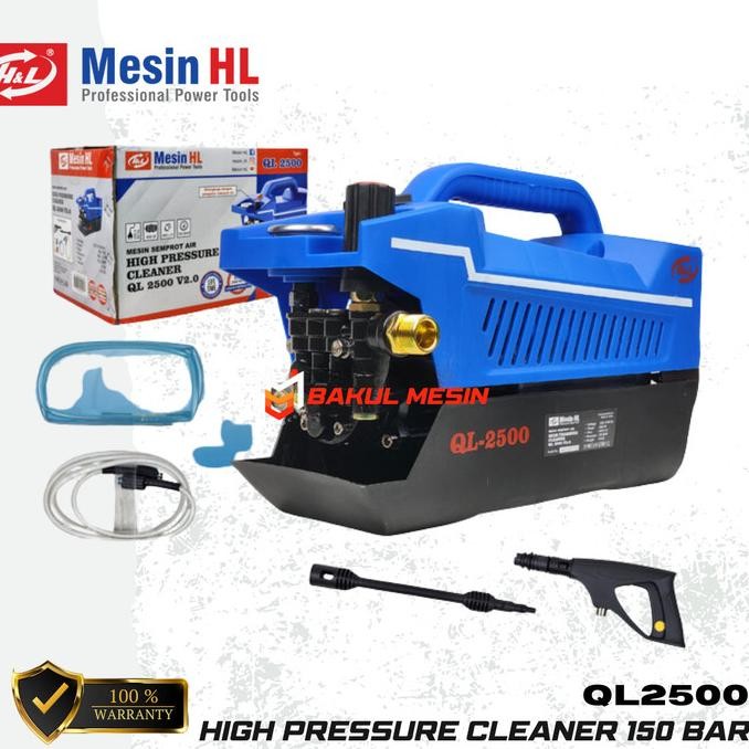 Mesin Cuci Steam Motor Mobil Ac Jet Cleaner H&L Ql2500 Ql 2500