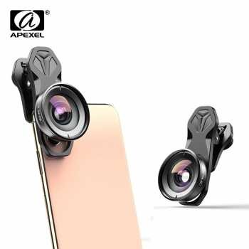 APEXEL Lensa Kamera Smartphone 110 Degree Wide Angle Lens