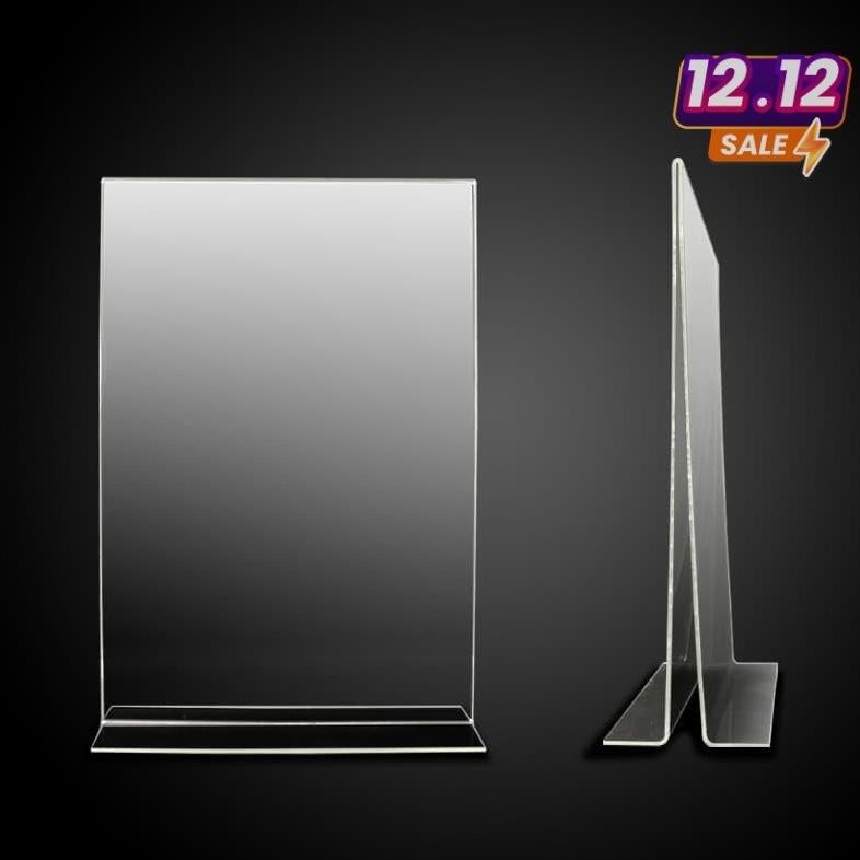 

ANGELO TEMPAT BROSUR / TENT HOLDER / TENT CARD AKRILIK DISPLAY 2 SISI A3 M
