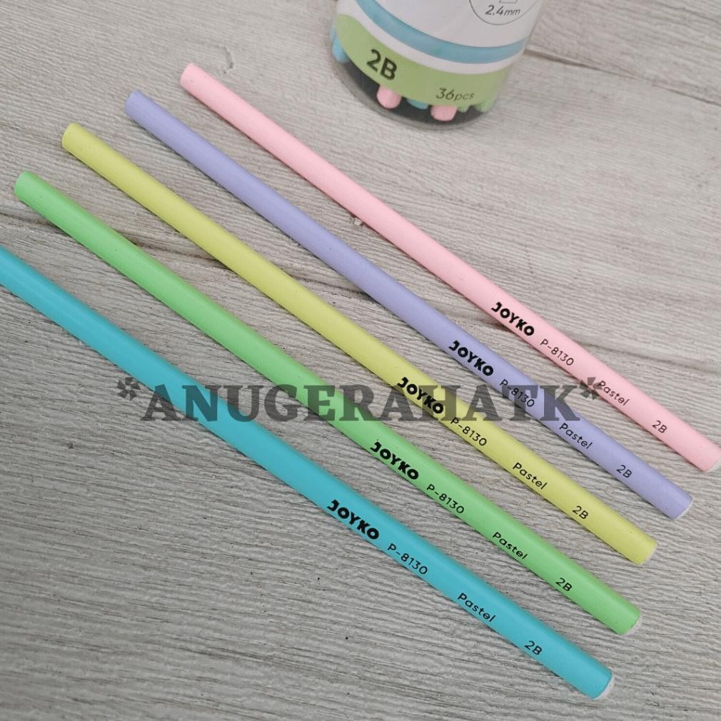 

COD (1Tabung=36Pcs) Pensil Tabung Joyko P-8130 pastel tia-111