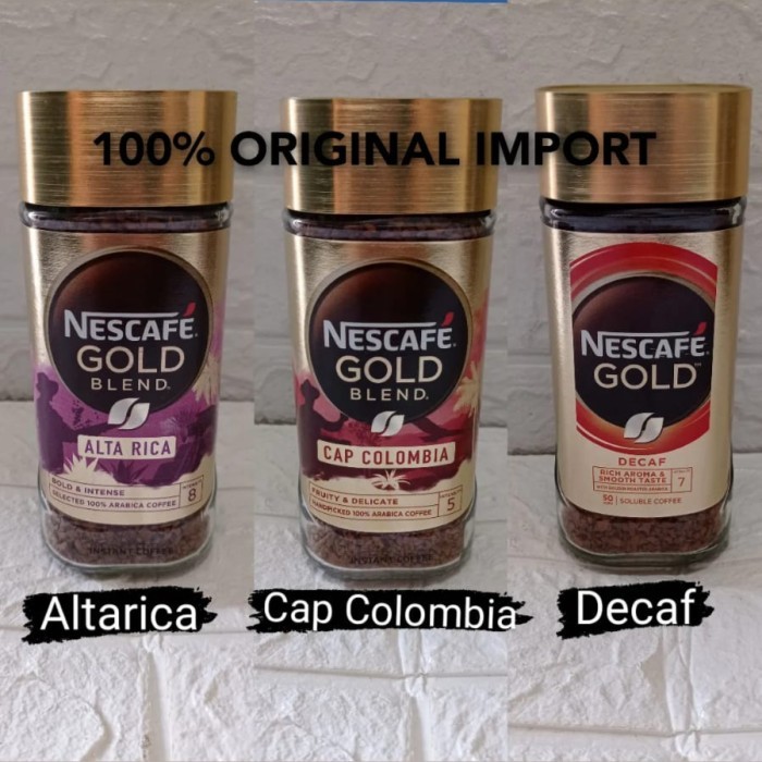

NESCAFE GOLD BLEND ORIGINAL