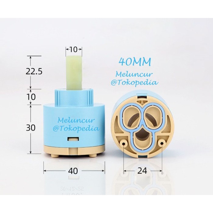 Servis Cartridge Kran Keran Shower Wastafel panas dingin TOTO Jantung