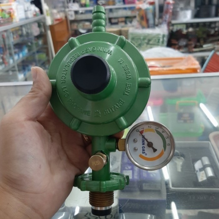 regulator winn gas tabung 50 kg meteran low pressure