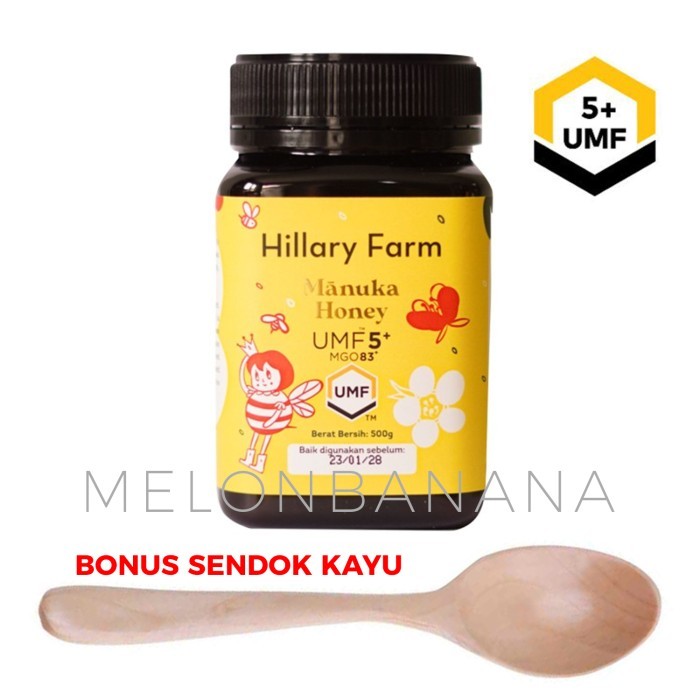 

HILLARY FARM MANUKA HONEY UMF 5+ NEW ZEALAND (MADU)