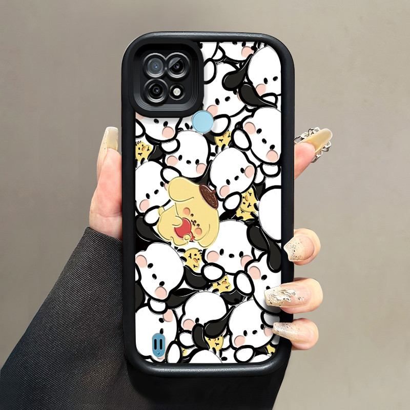 Casing Hp Realme C21 Case Softcase Casing lembut baru HP Kesing kartun pelindung silikon layar penuh