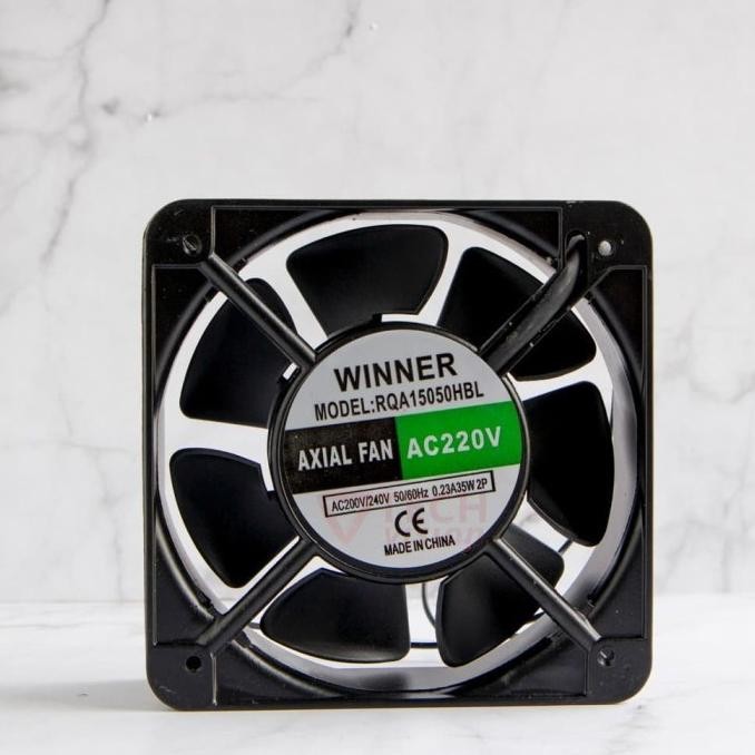 Cooling Fan Ac 15Cm X 15 Cm 220V (Kipas Pendingin 220 Volt)