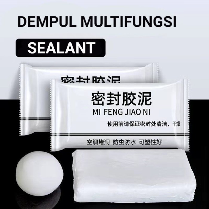 Sealing cement sealant dempul penambal lubang tembok dinding bolong