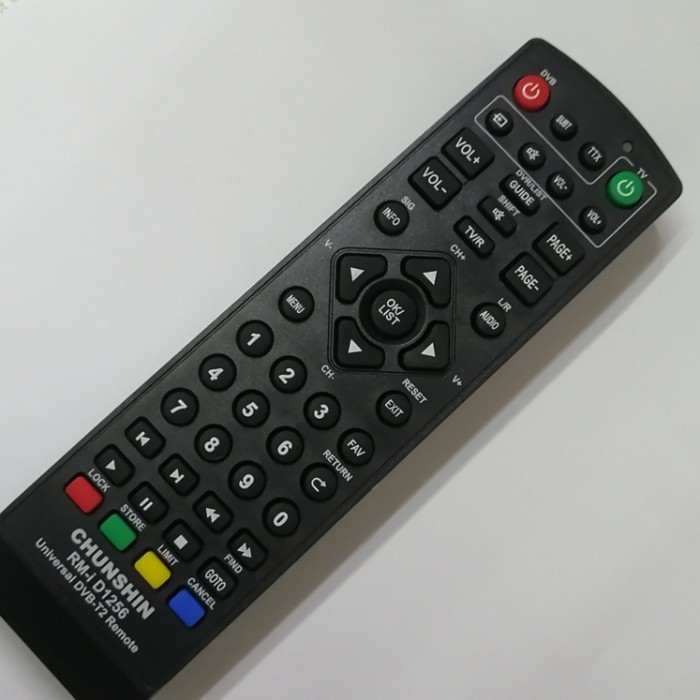 REMOTE REMOT STB RECEIVER DIGITAL DVB-T2 + FUNGSI TV MULTI UNIVERSAL