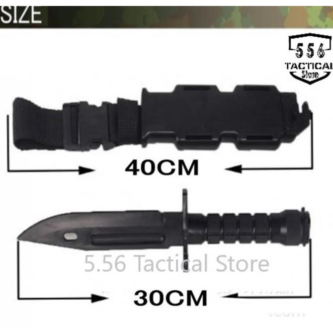 Dummy Plastic M9 Knife BD3229 Terlaris