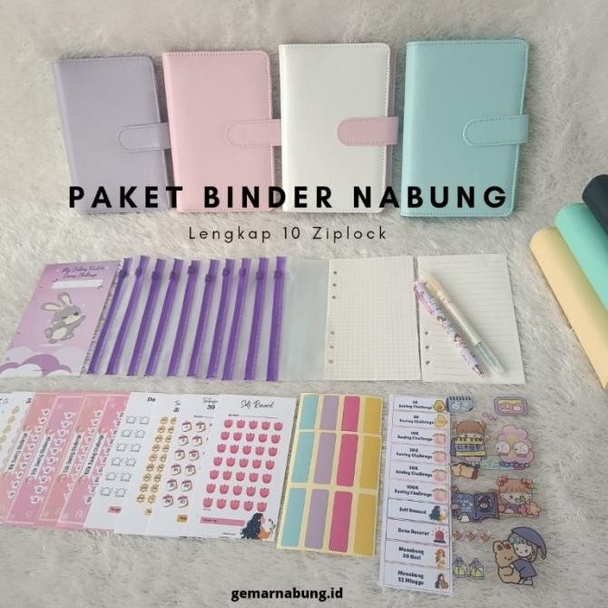 

Paket Binder Nabung Keuangan Lengkap (10 Ziplock)