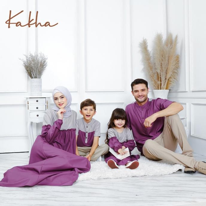 Kakha - Raya Series (Purple) - Sarimbit Keluarga Muslim