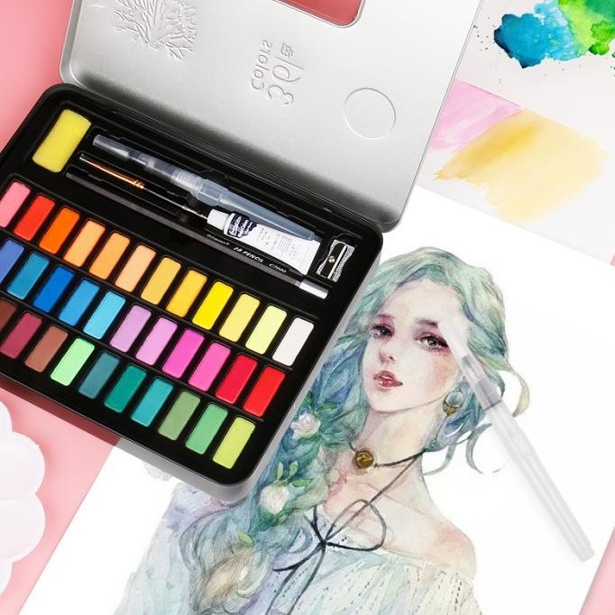 

Giorgione Colors Solid Watercolor Cat Air Box Set