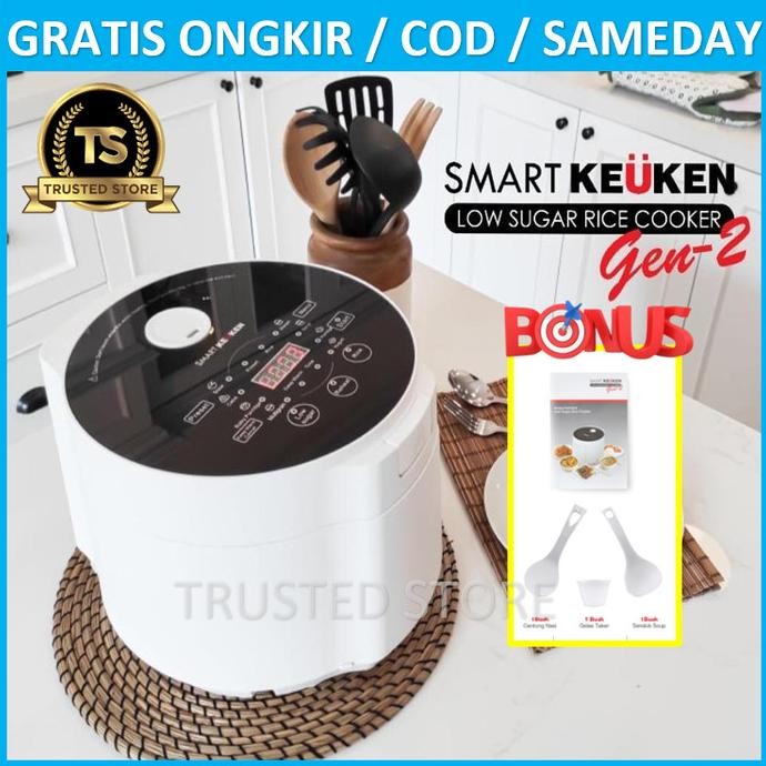 Smart Keuken Gen 2 Rice Cooker Low Carbo Rendah Karbo Ricecooker