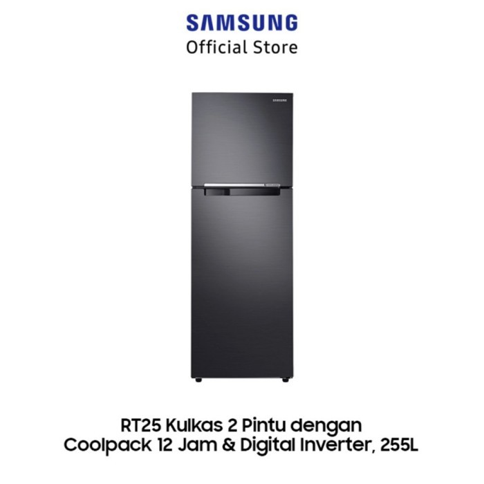 KULKAS SAMSUNG RT25FARBDB1 DIGITAL INVERTER 2 PINTU