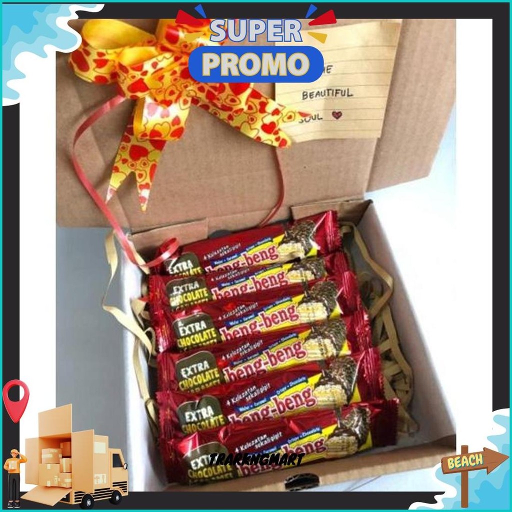 

(Free Greeting Card) Snack Box Coklat Edition 2 / Snack Box / Hampers Snack / Hampers Hadiah Wisuda Cod