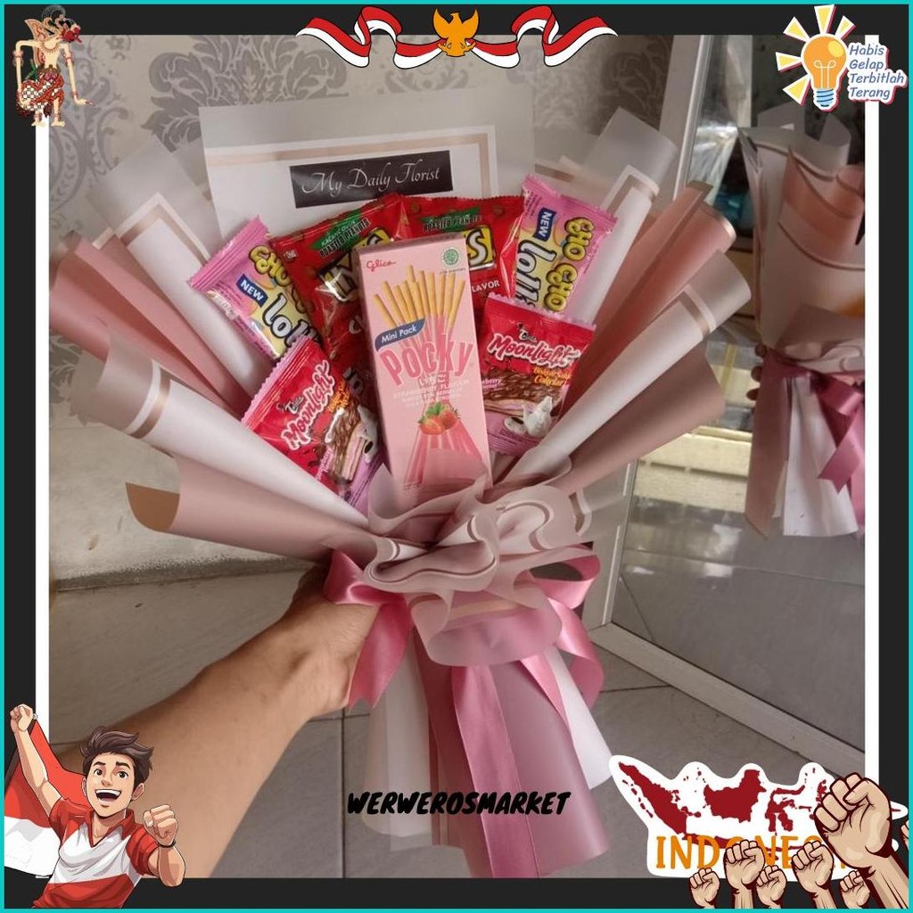 

Buket Snack Buket Jajan Buket Wisuda Buket Kado Ulang Tahun Terlaris