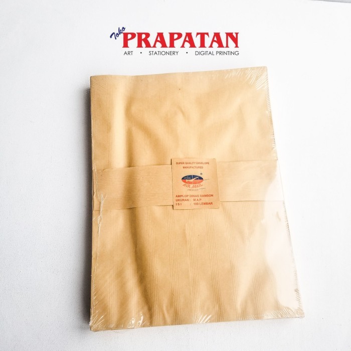 

Amplop Polos Coklat Map Air Mail / Amplop Dinas Samson Eceran
