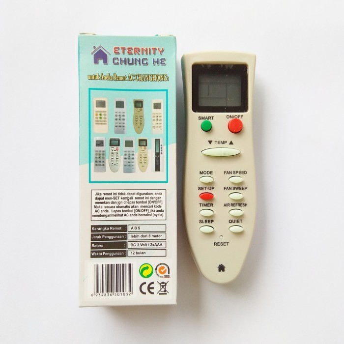 REMOT/REMOTE AC CHANGHONG MULTI/UNIVERSAL CHE
