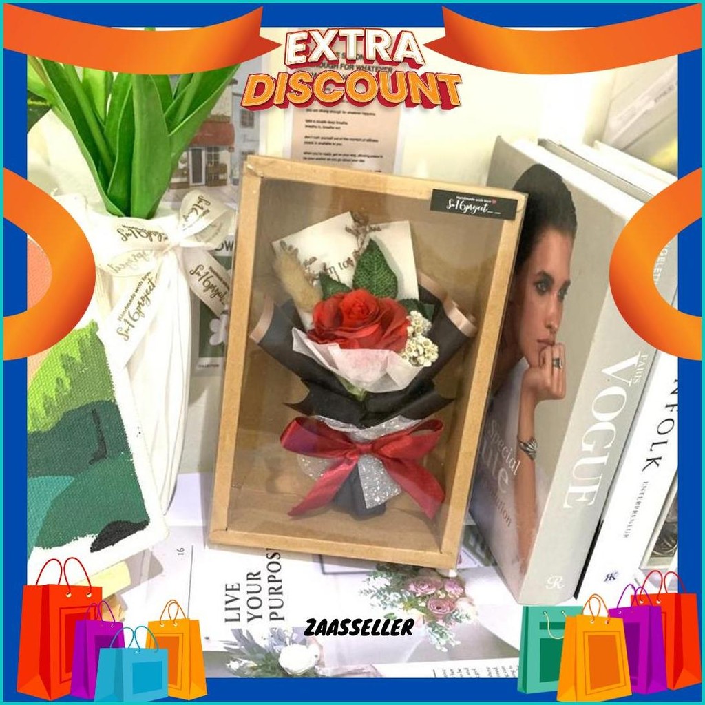 

Gift Flower Box || Kado Valentine || Flower In Box || Buket Bunga || Kado Makassar Terlaris
