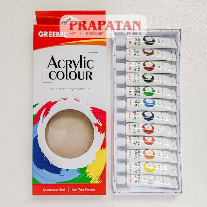 

Cat Akrilik Set Greebel 12x10ml | Greebel Acrylic Set