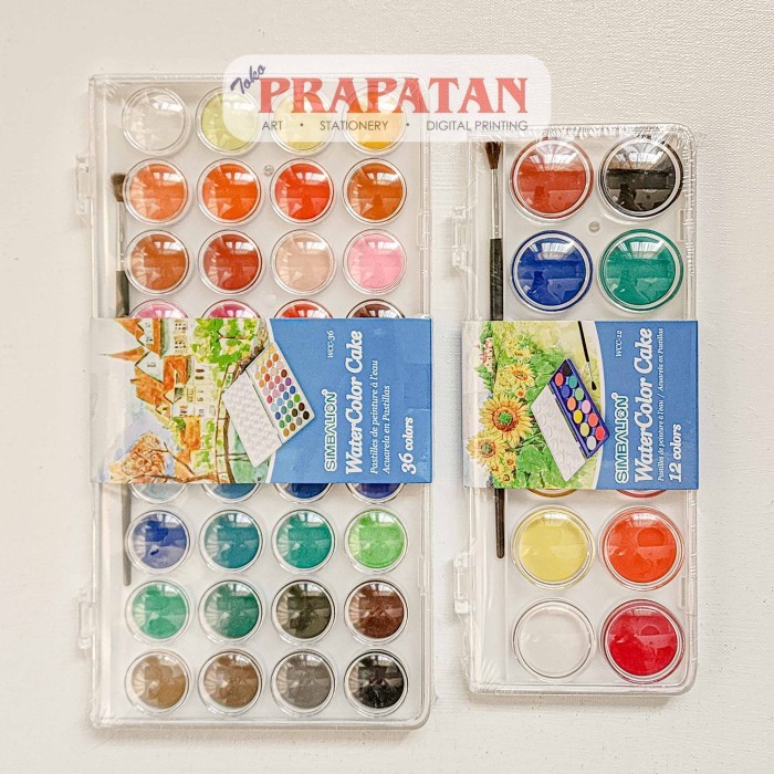 Simbalion Watercolor Set Block | Cat Air Set