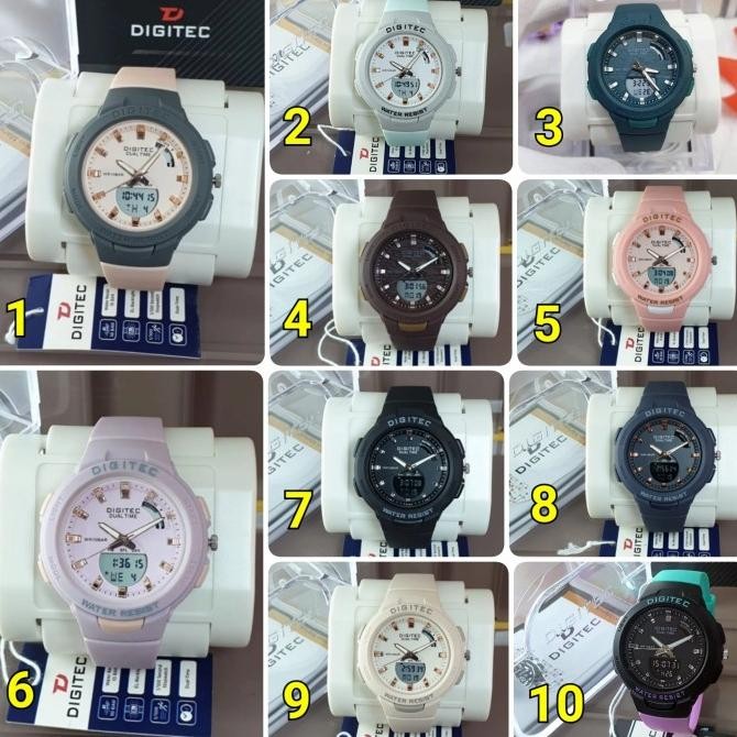 Jam Tangan Wanita / Cewe Digitec Dg 3082 Dg3082 Original - Hitam