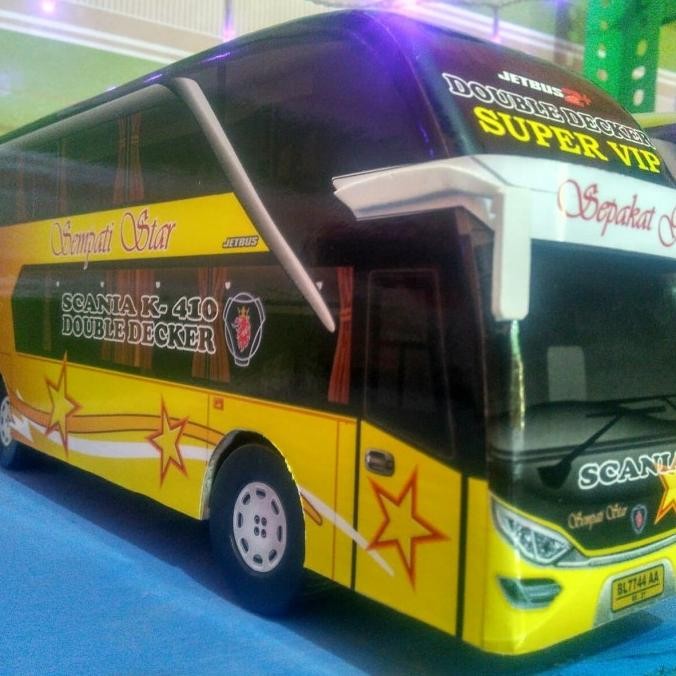 Miniatur bus bis Sempati star Sdd