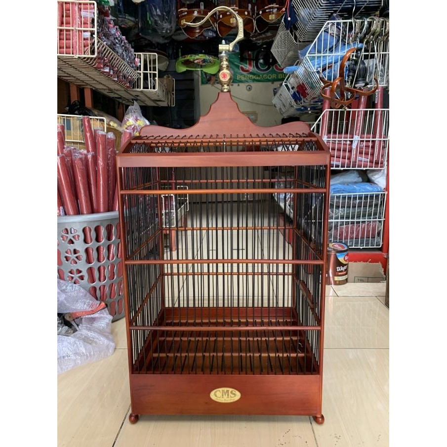 Sangkar Kandang Kotak Cms Coklat No 3