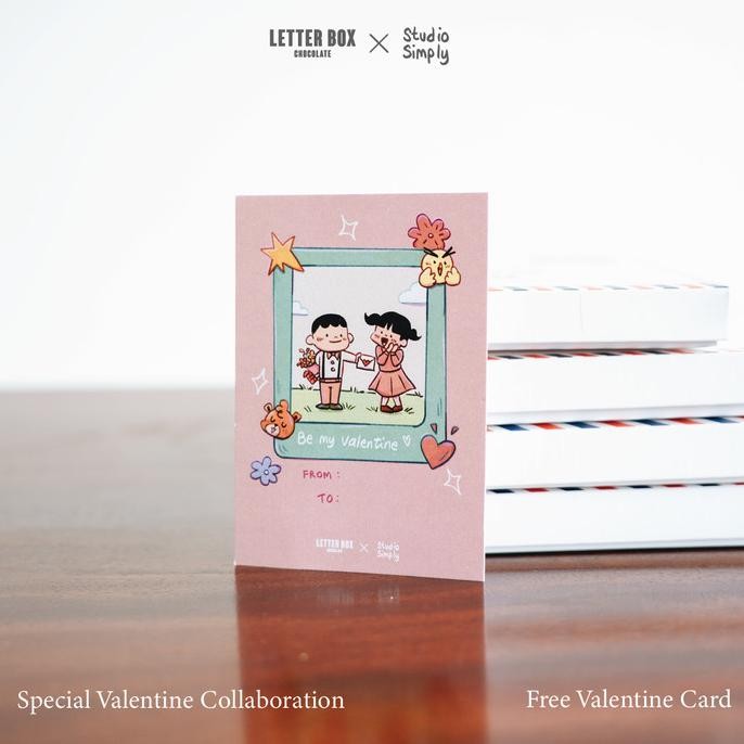 

Kado Coklat Valentine Box 9pcs - Letter Box - Korean Edition TL