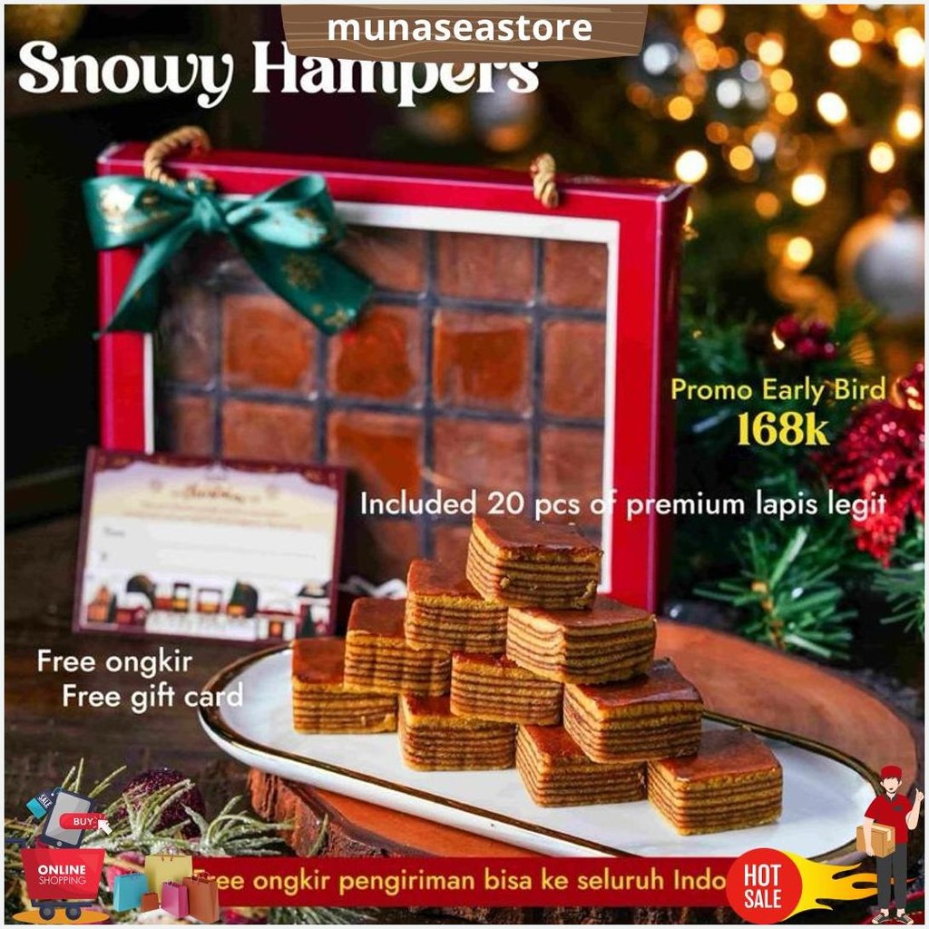 

Christmas Hampers /Hampers Natal / Kado Natal / Christmas Gift / Parsel Natal Siap Kirim
