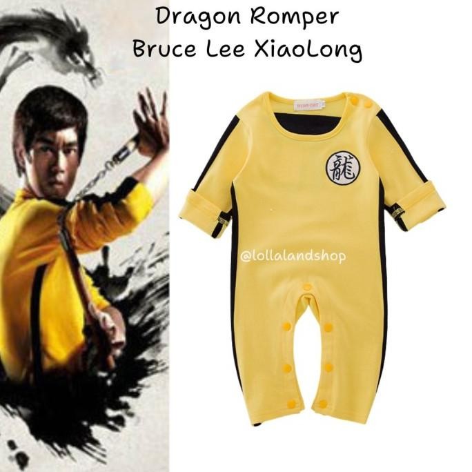 Baju Kungfu Bruce Lee Romper Anak Import Bc1746 Bruce Romper