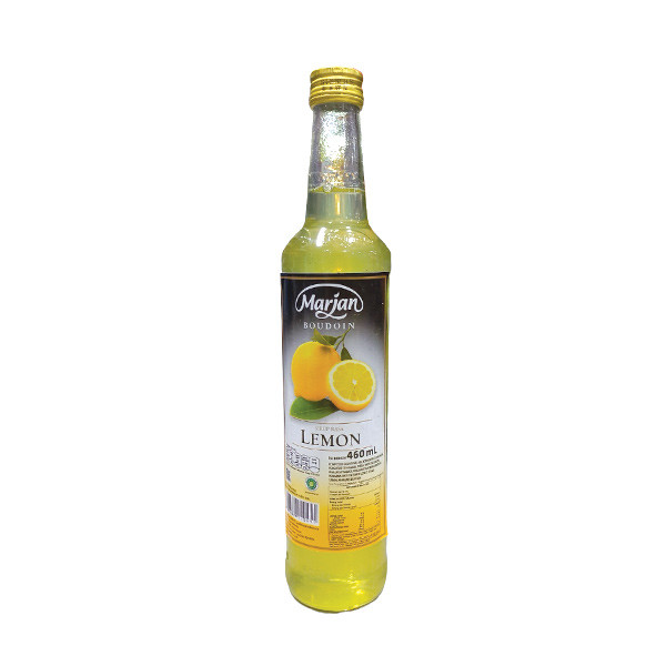 

MARJAN SYRUP BOUDOIN LEMON 460 ML