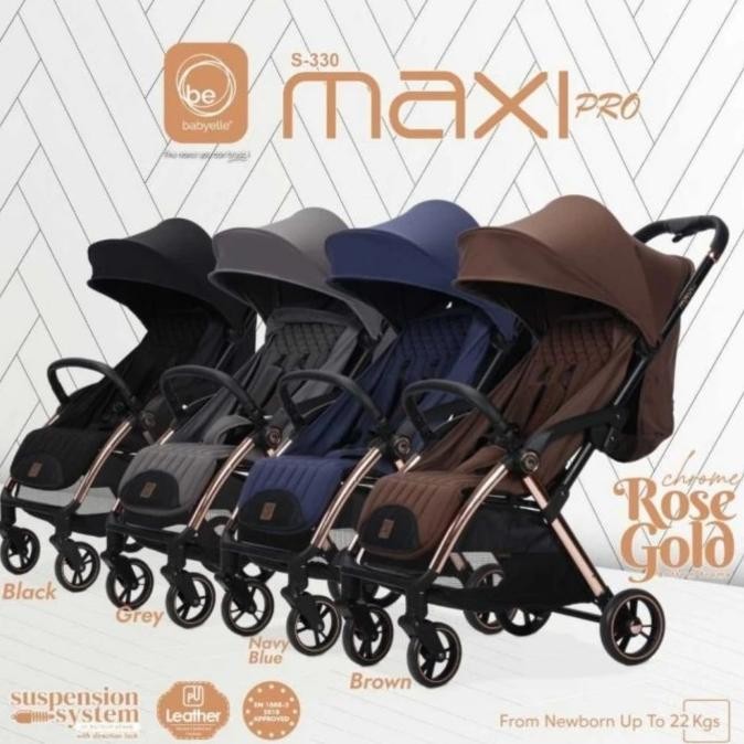 Stroller Babyelle Maxi Stroler Baby Elle Roda 3 Kereta Dorong Bayi