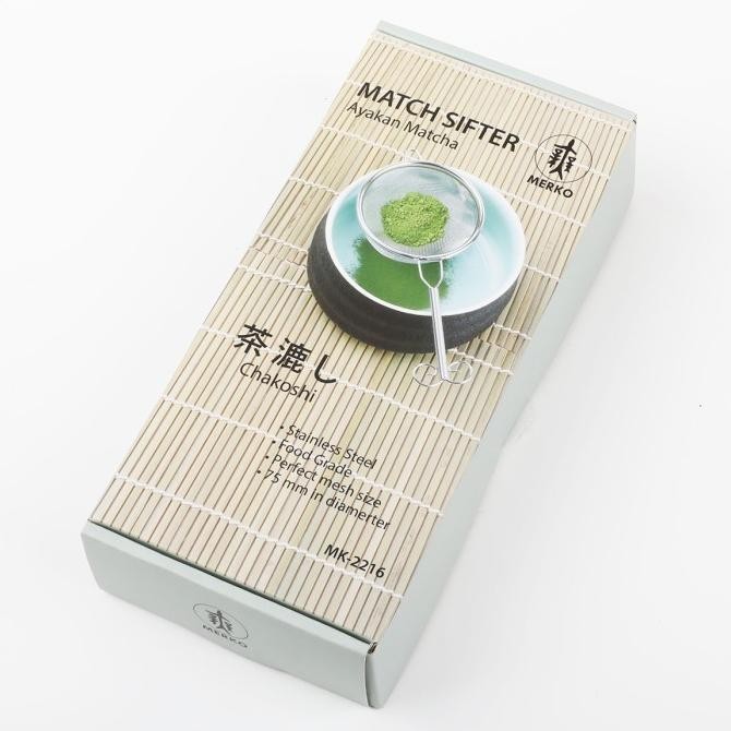 Terupdate Merko Matcha Sifter Chakoshi Ayakan Japanese Tea Powder Stainless 75Mm Neo