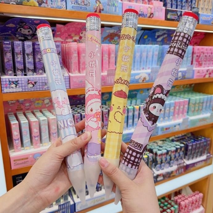 

Trending Pensil Jumbo Kreatif Pensil Besar Baru Kartun Lucu Pensil Neo